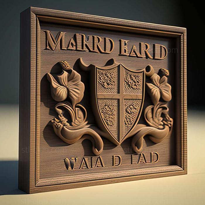 3D model Wakefield3 in the United Kingdom (STL)